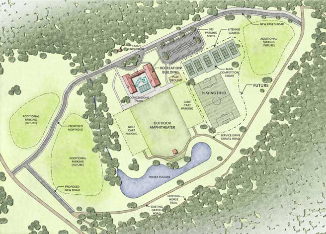 new amenity complex site plan